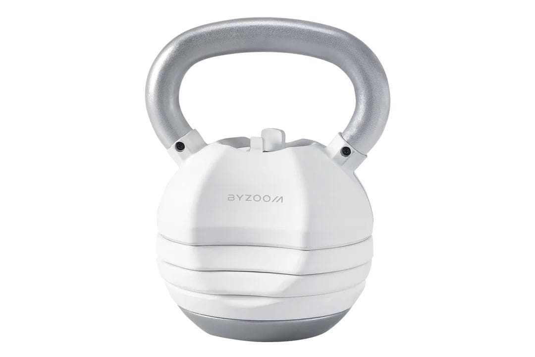 BYZOOM　可変式ケトルベル　30LB　ホワイト
