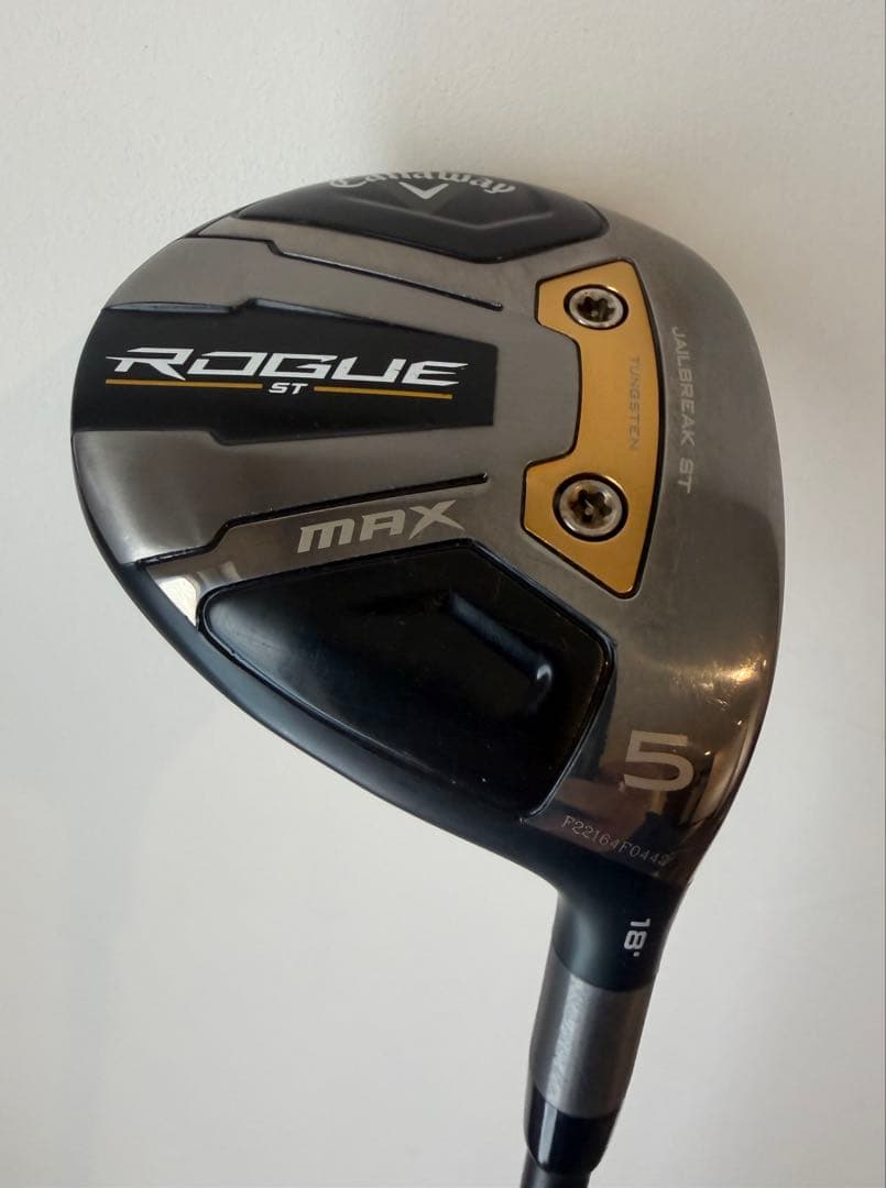 キャロウェイ ローグST MAX FW#5 18度 純正ベンタス5S