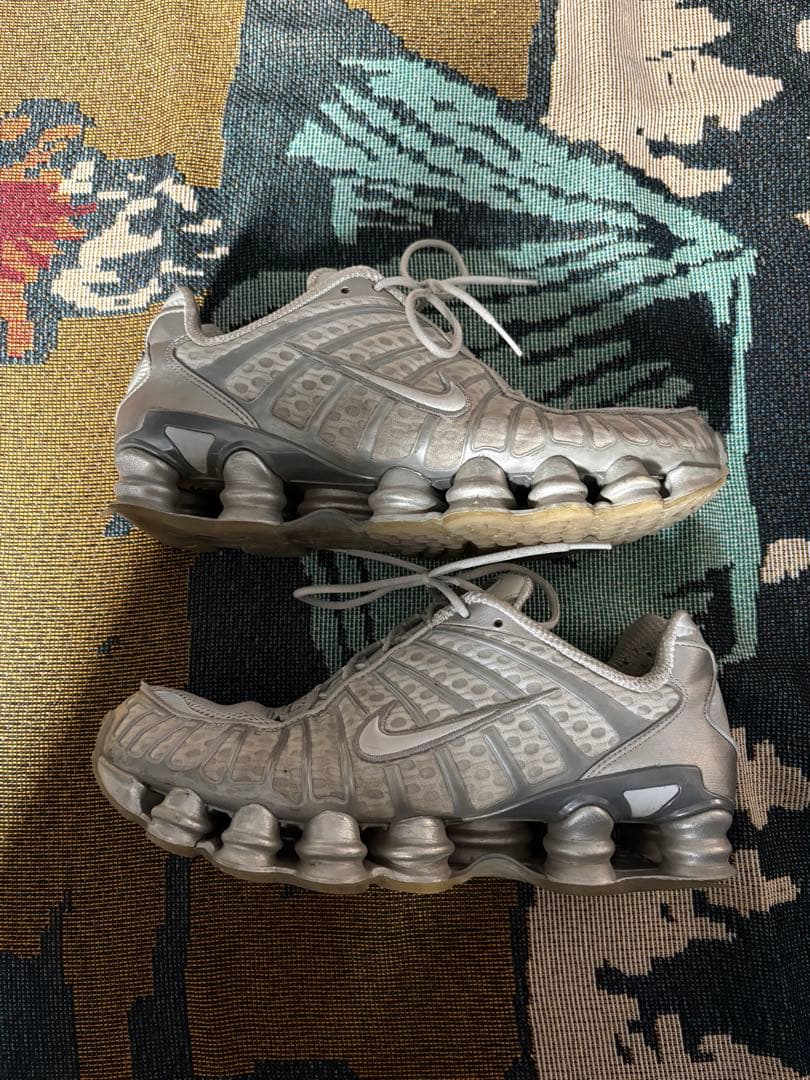 Nike Shox tl シルバー