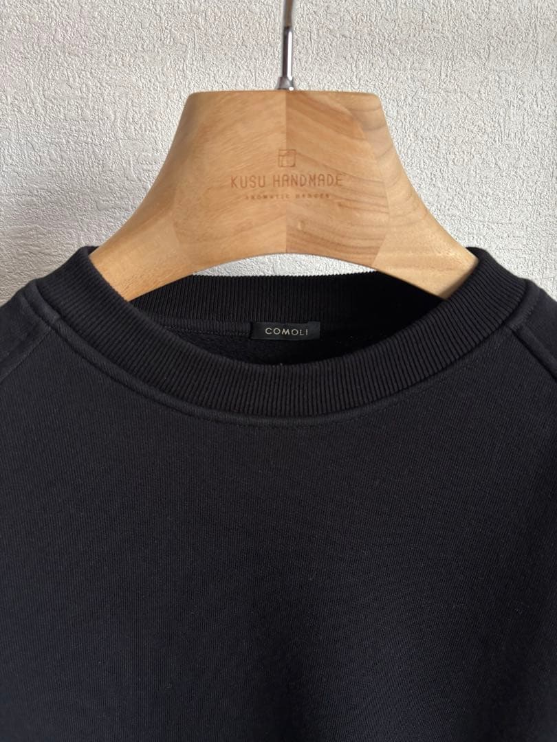 2025AW COMOLI コットン裏毛 クルーネック 3