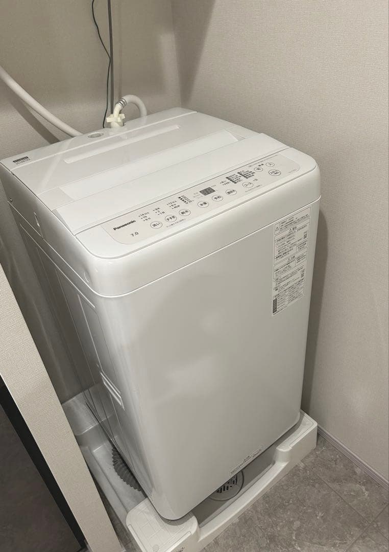 美品 2025年製 7Kgパナソニック 全自動電気洗濯機 NA-F7PB3