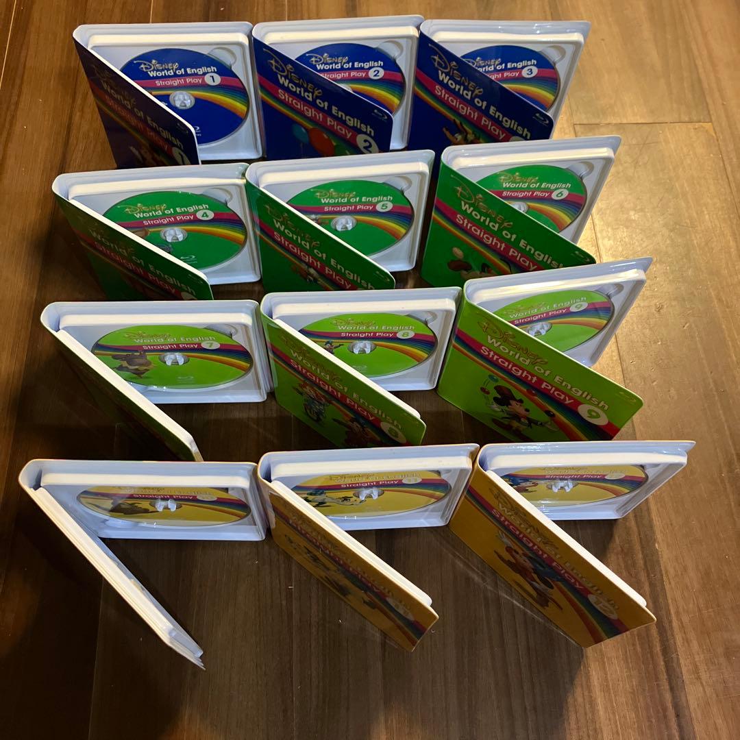 ディズニー英語システム　ストレートプレイ 12巻セット　最新版　DWE