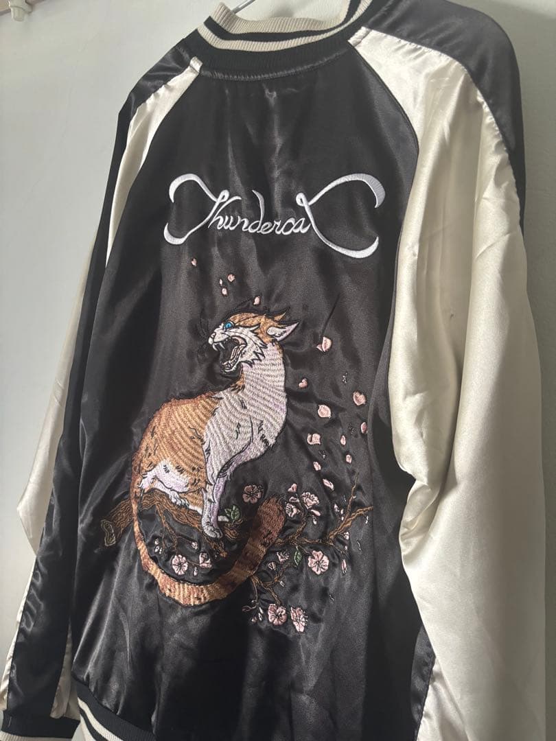 値下 Thundercat サンダーキャット スカジャン ジャケット　バンド