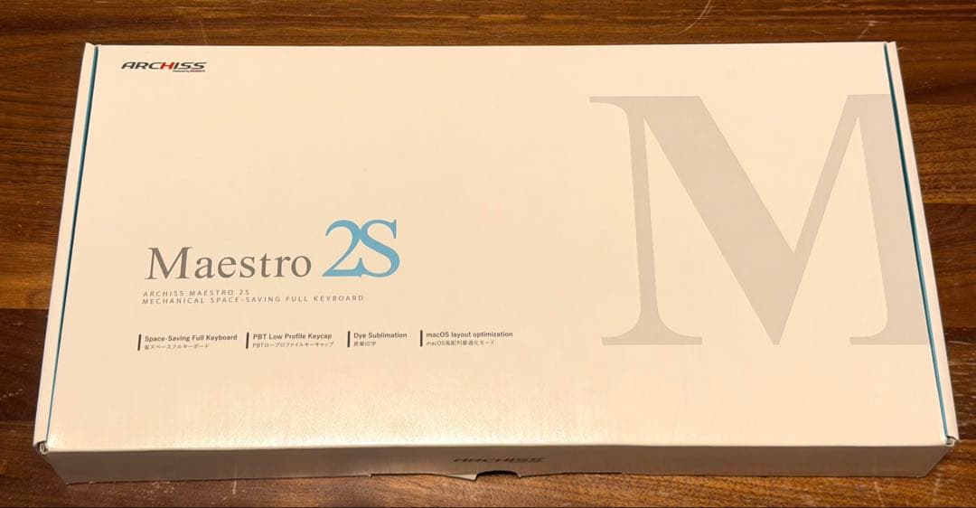 ARCHISS Maestro 2S CHERRY MX スピードシルバー軸