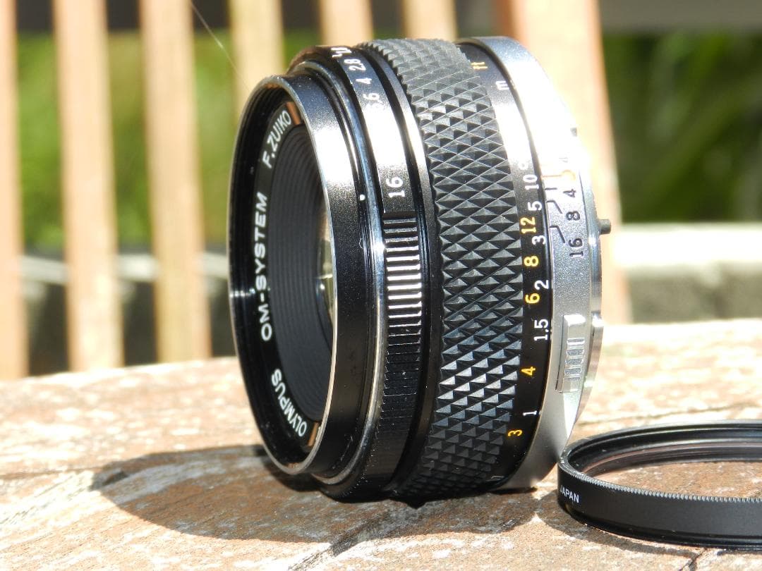 極美品　Olympus F.Zuiko AUTO-S 50mm f/1.8