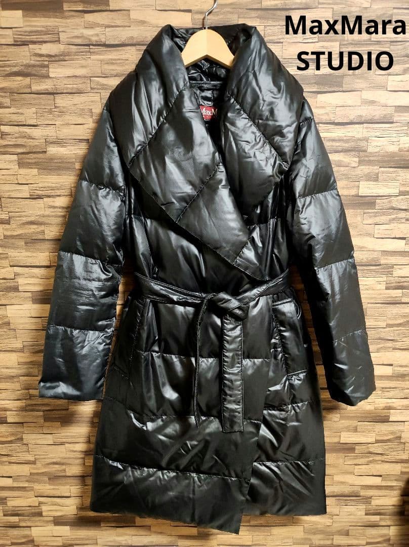 MaxMara STUDIO マックスマーラスタジオ ダブル ダウンコート