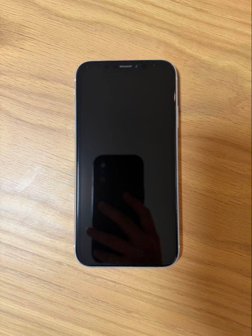 【極美品/スピード発送】iPhone XR Silver 64GB SIMフリー