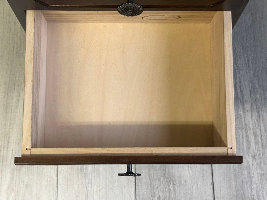 カリモク　karimoku コロニアル　4段チェスト　電話台　スタンド　IG