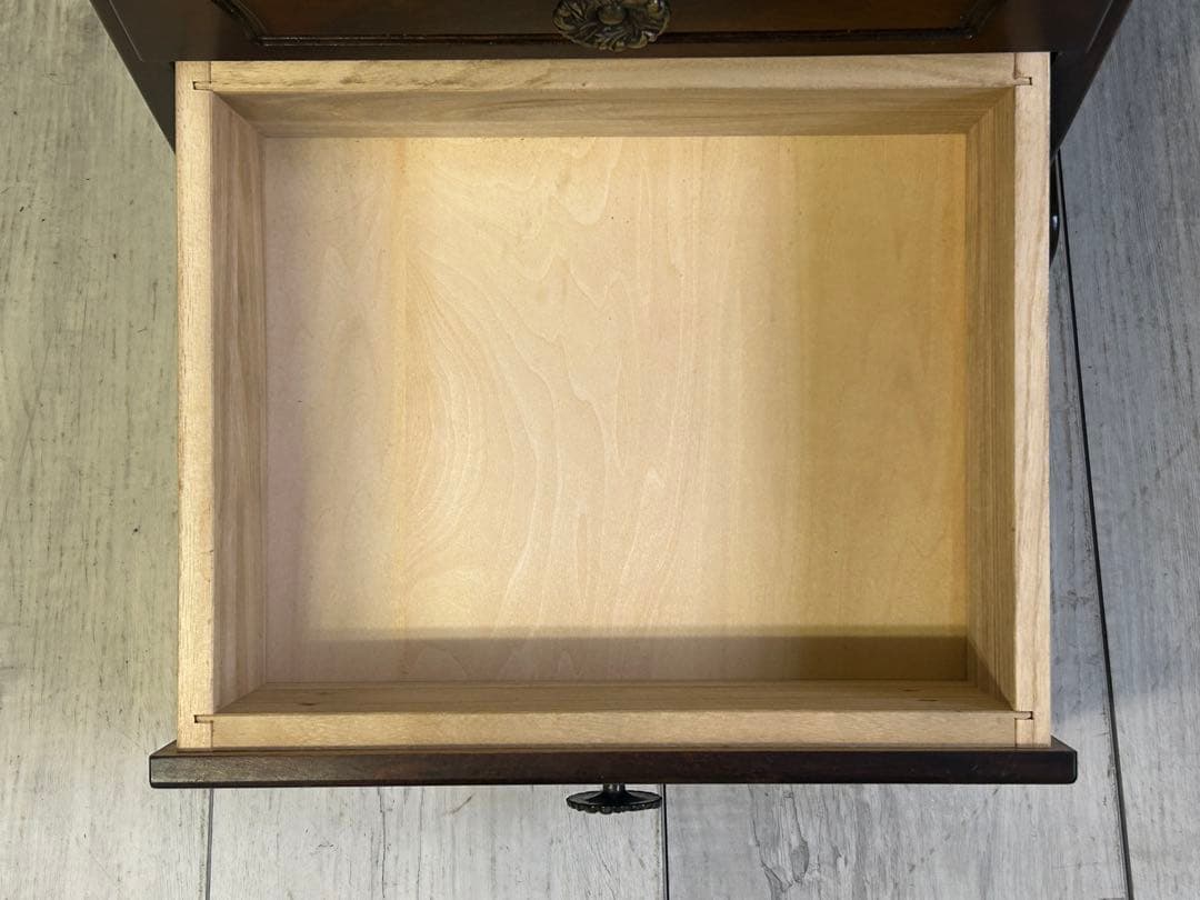 カリモク　karimoku コロニアル　4段チェスト　電話台　スタンド　IG