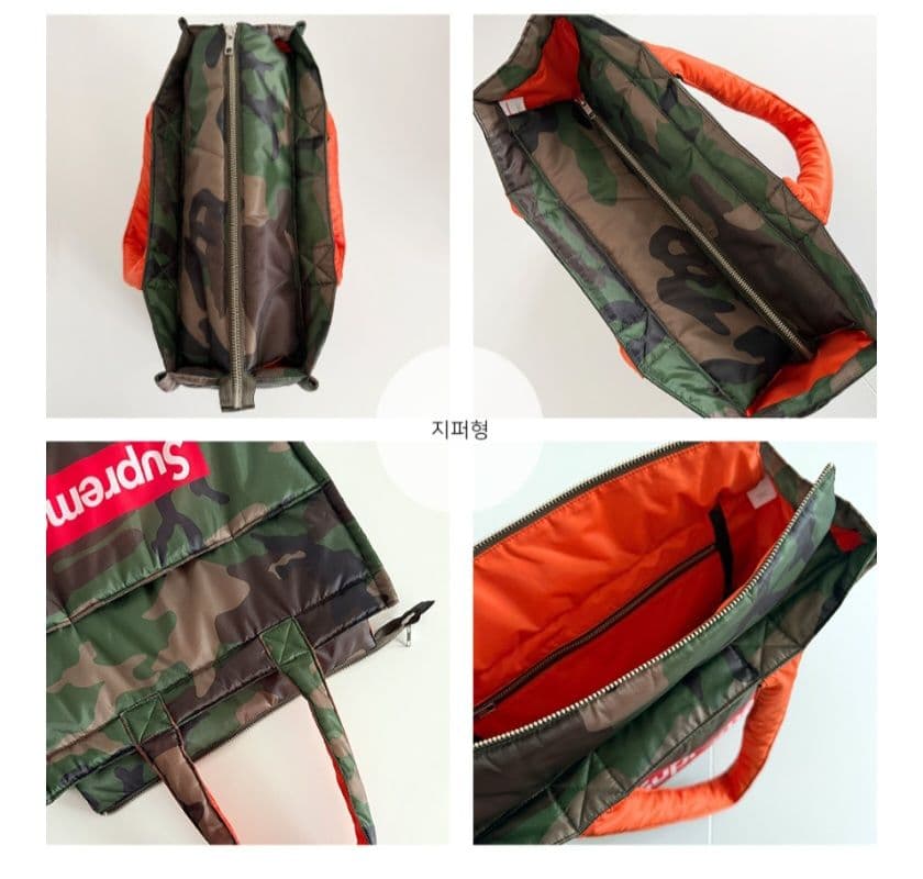 Supreme camo トートバッグ box logo