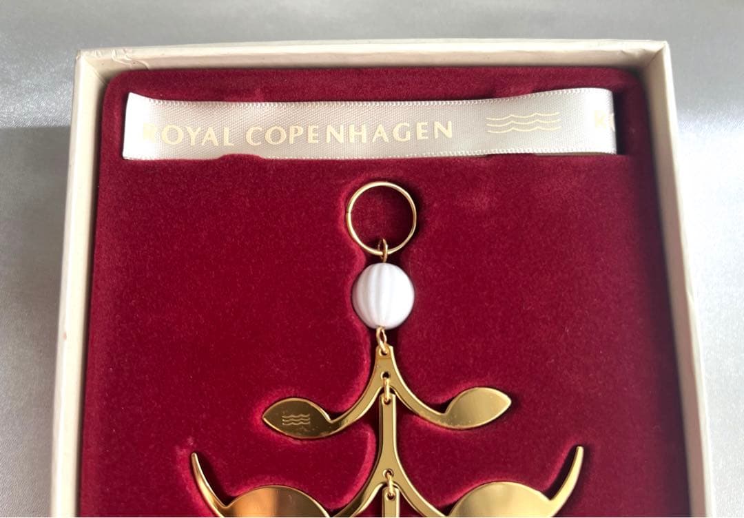 【未使用】稀少★ロイヤルコペンハーゲン　ブルーフルーテッド　オーナメント２種