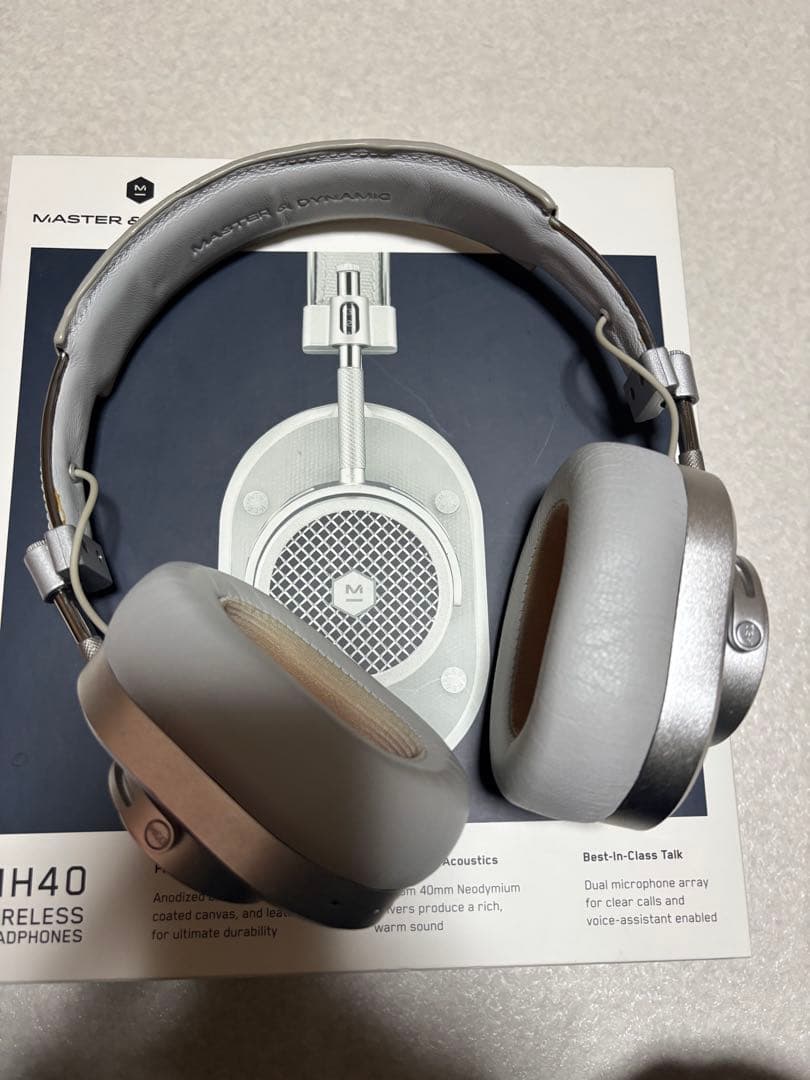 Master & Dynamic MH40 ワイヤレスヘッドホン