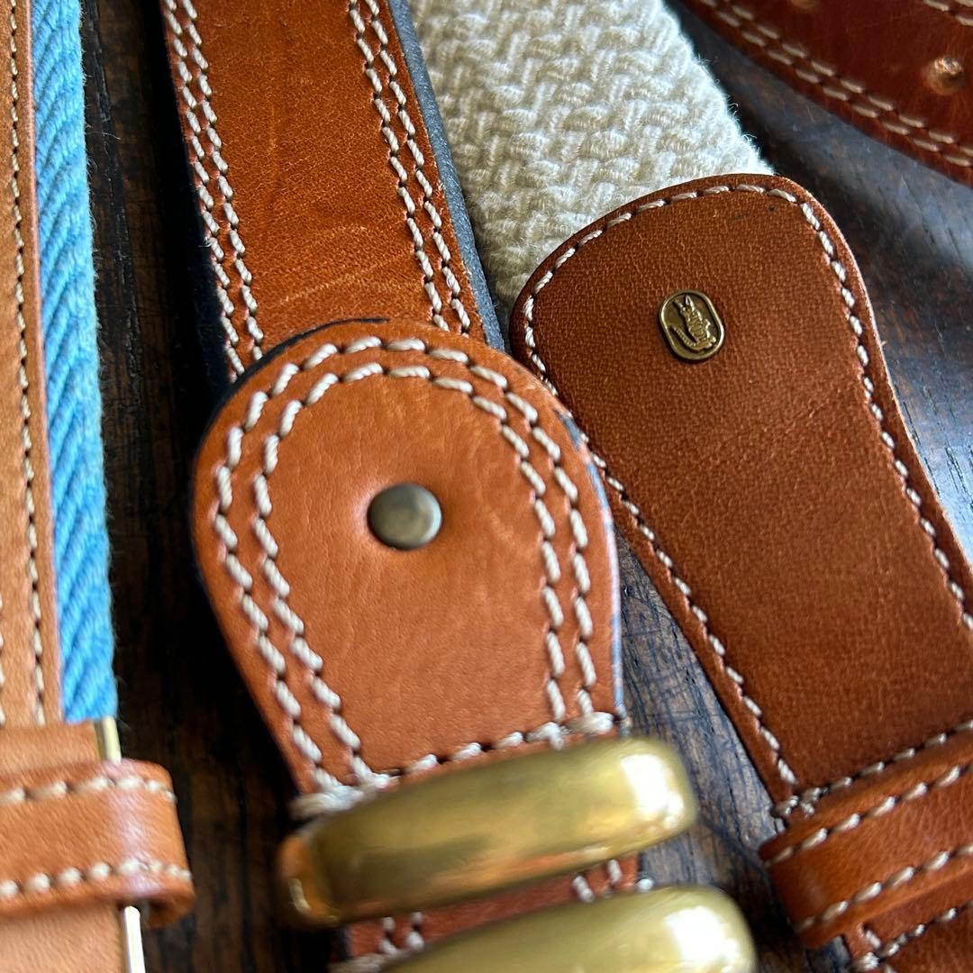 MENS上質アメカジベルト美品8本まとめて！
