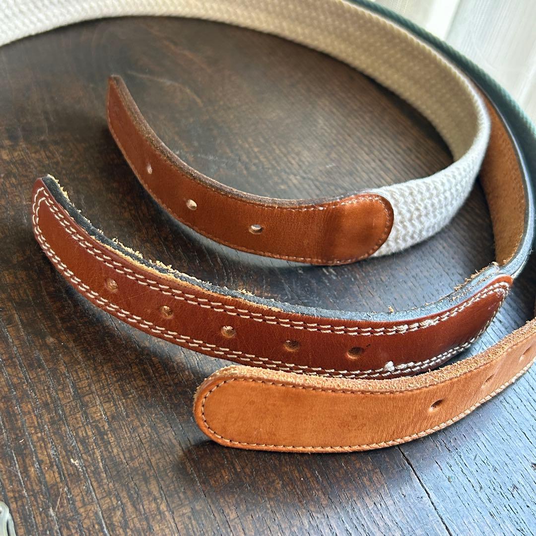 MENS上質アメカジベルト美品8本まとめて！