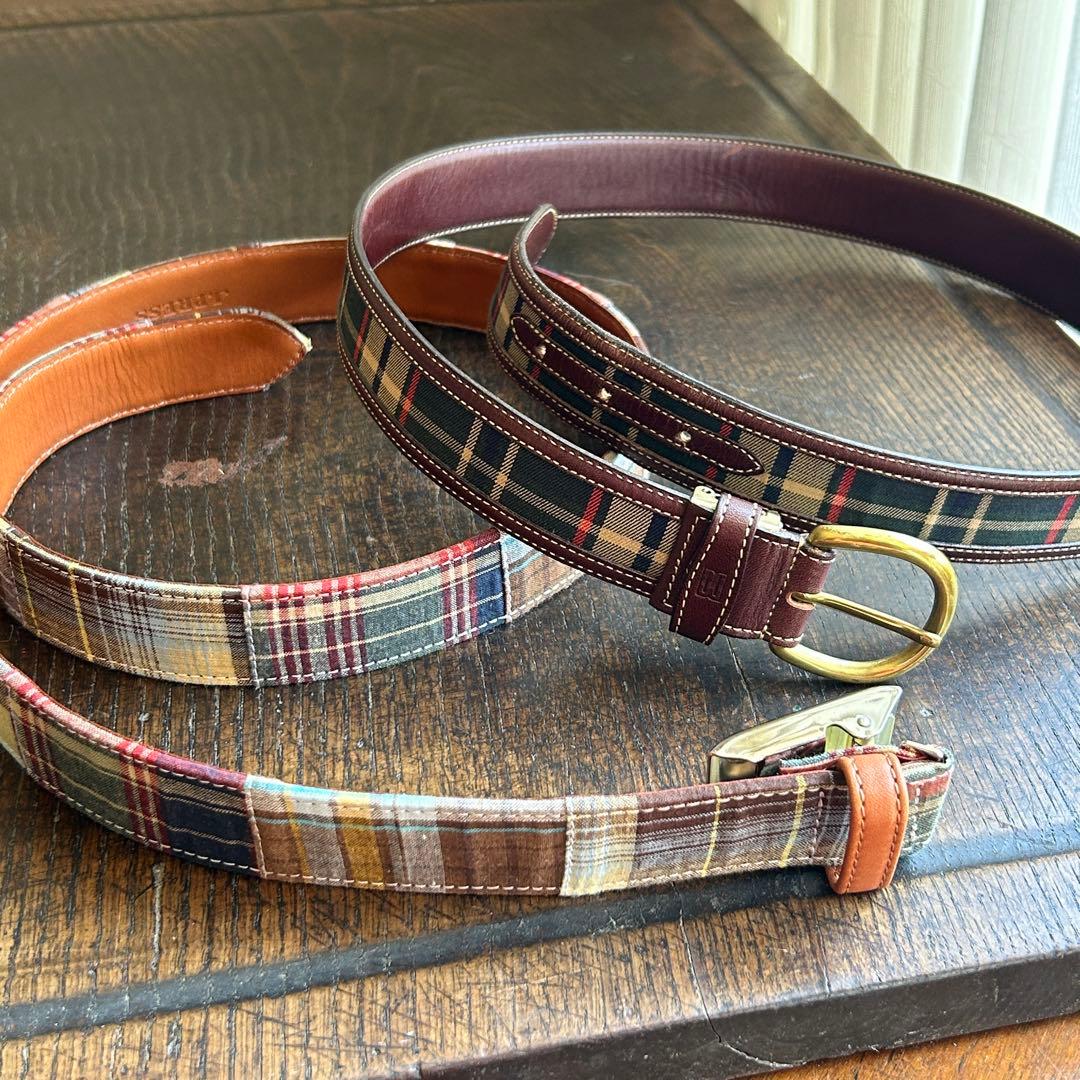 MENS上質アメカジベルト美品8本まとめて！