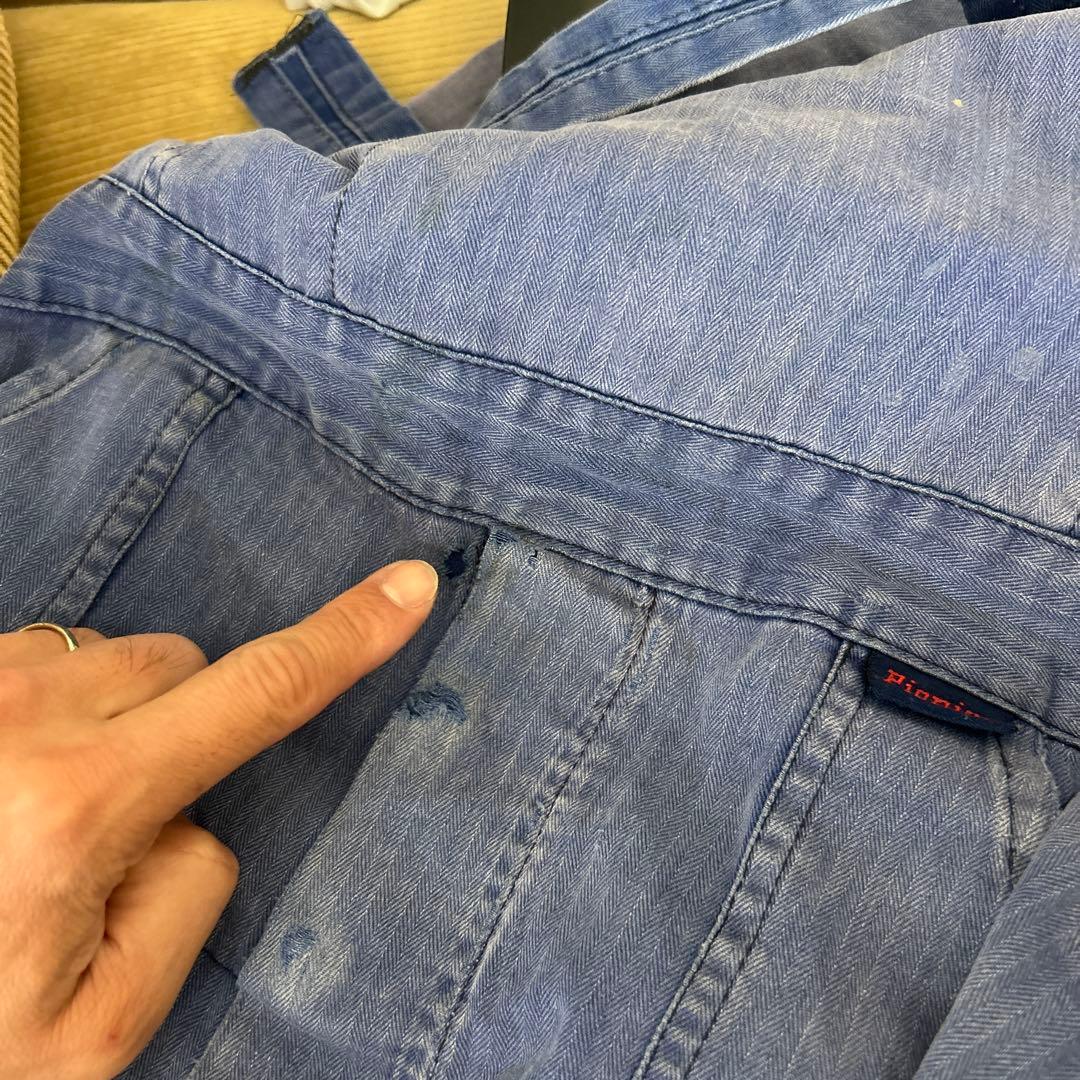 Euro vintage ユーロ　オーバーオール　フランス　France