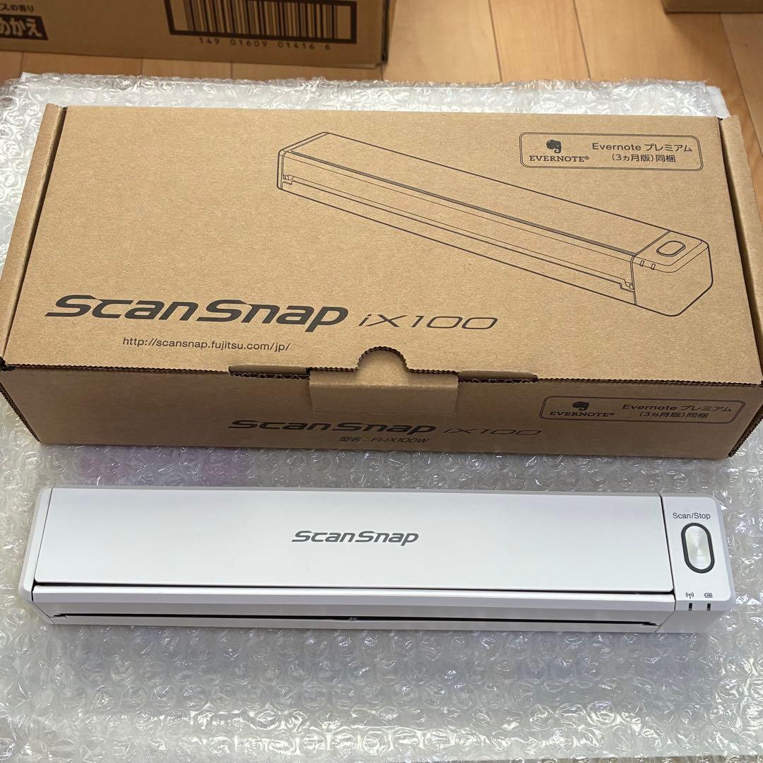 美品 ScanSnap iX100 ドキュメントスキャナー WiFi対応 PFU