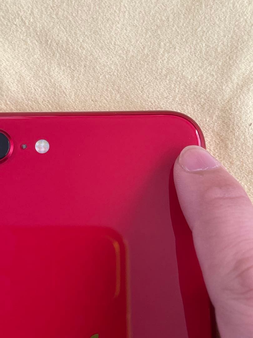 ‼️美品‼️ iPhone SE2 第2世代 128GB レッド ①