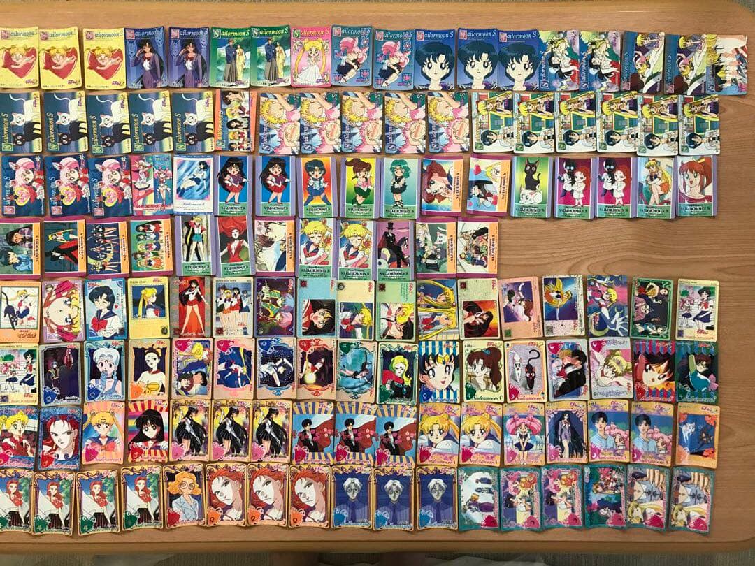 セーラームーン　カードダス 450枚以上　当時物