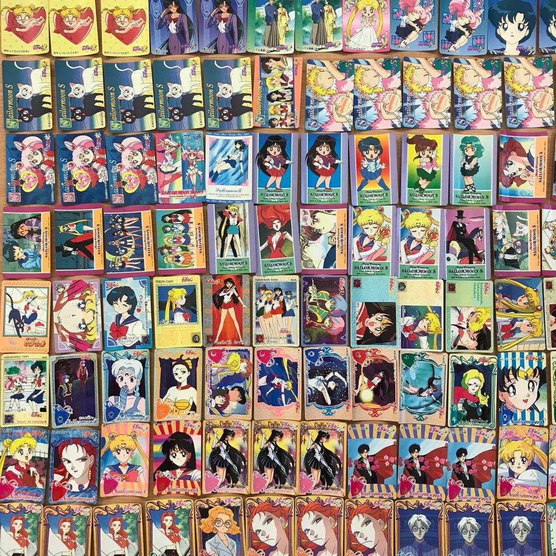 セーラームーン　カードダス 450枚以上　当時物