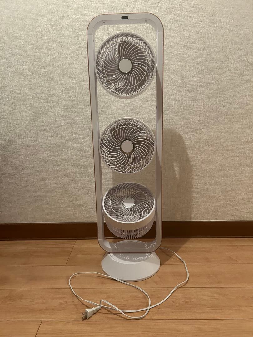 三連　扇風機　サーキュレーター
