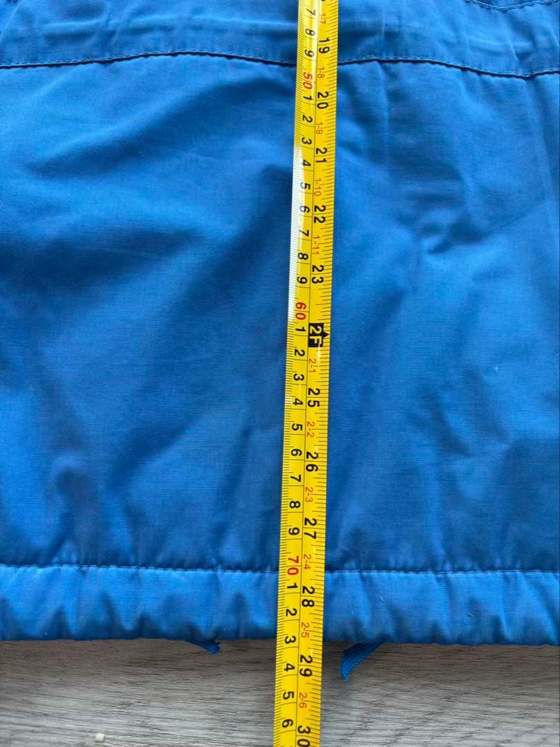 449 希少 80s ヴィンテージ バーグハウス 中綿ジャケットバイカラーブルー