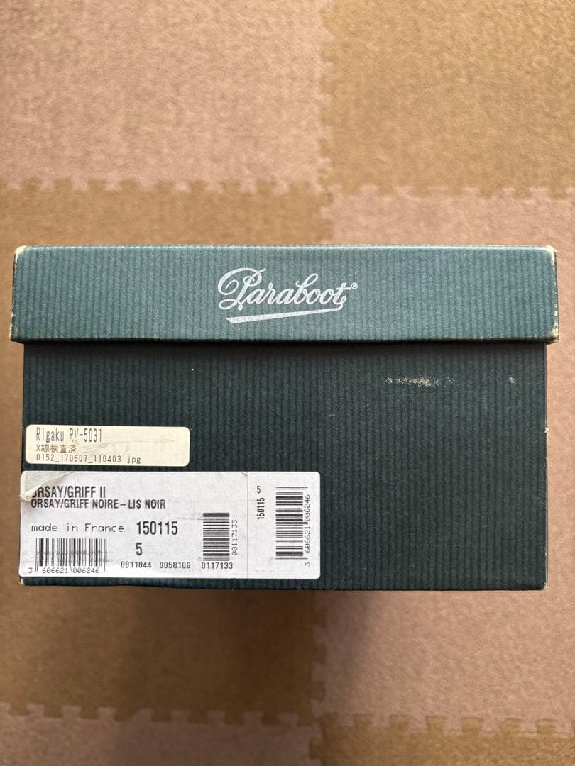 Paraboot◆ORSAY/オルセー/ローファー/UK5/BLK