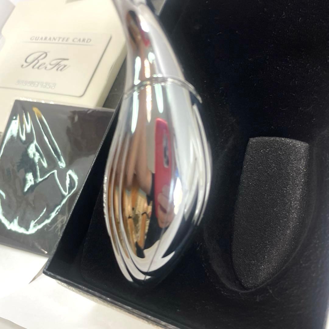 ReFa DOUBLE RAY リファ ダブルレイ　美顔ローラー シルバー