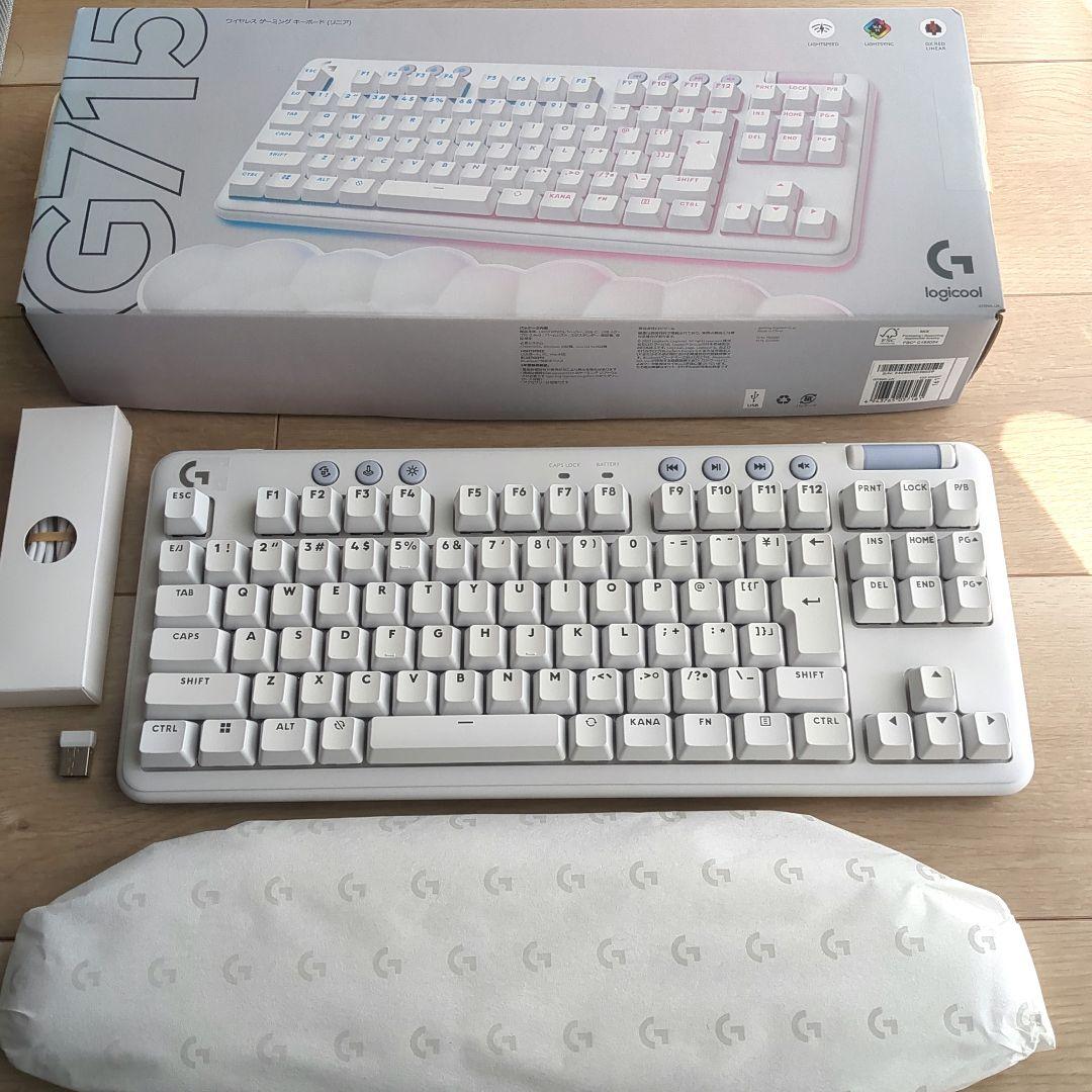 【美品】Logicool G ゲーミングキーボード G715