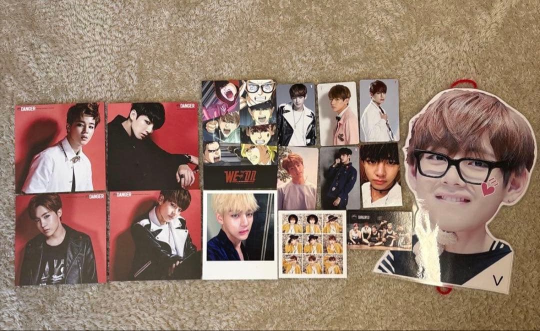 V タレントカードセット BTS