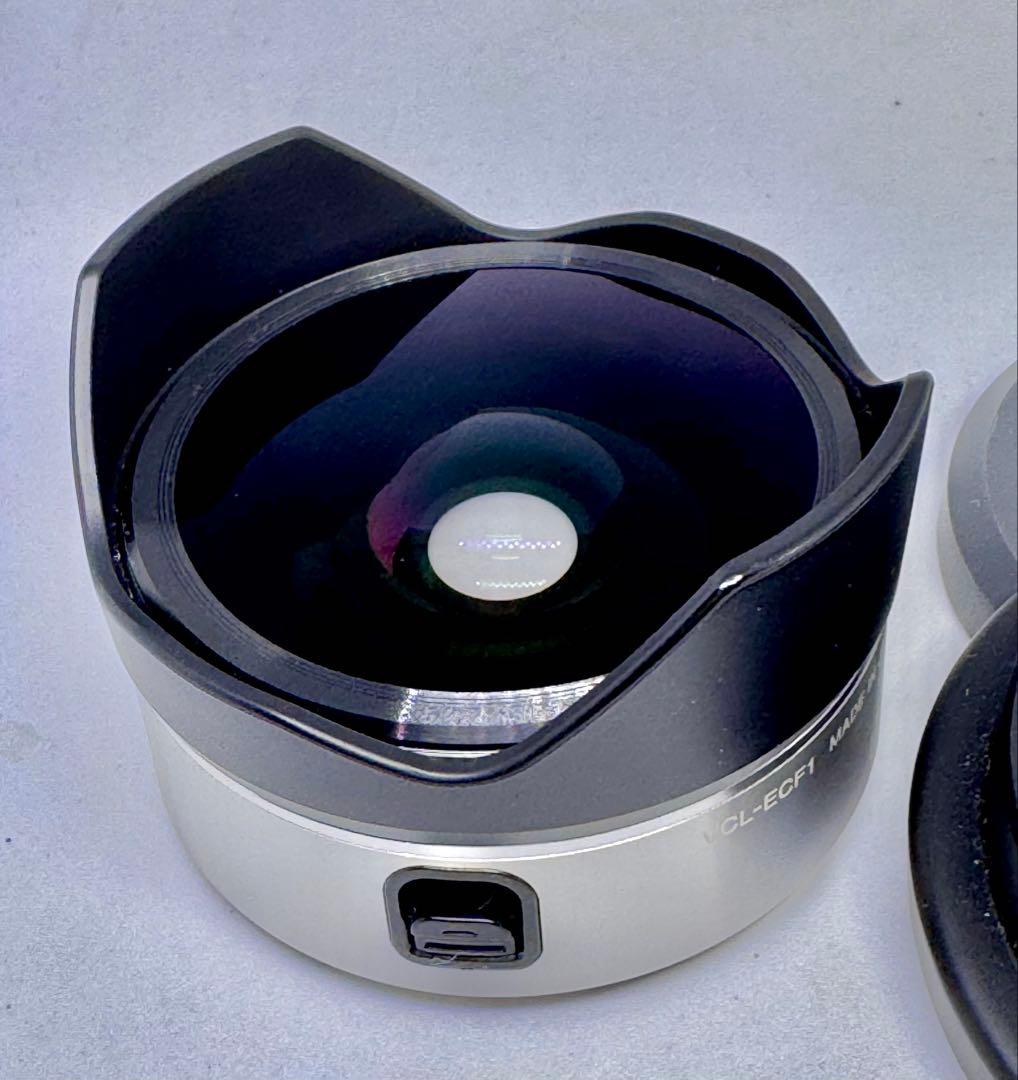 SONY NEX-5 16mm ワイド・魚眼 コンバーター セット 純正ケース付