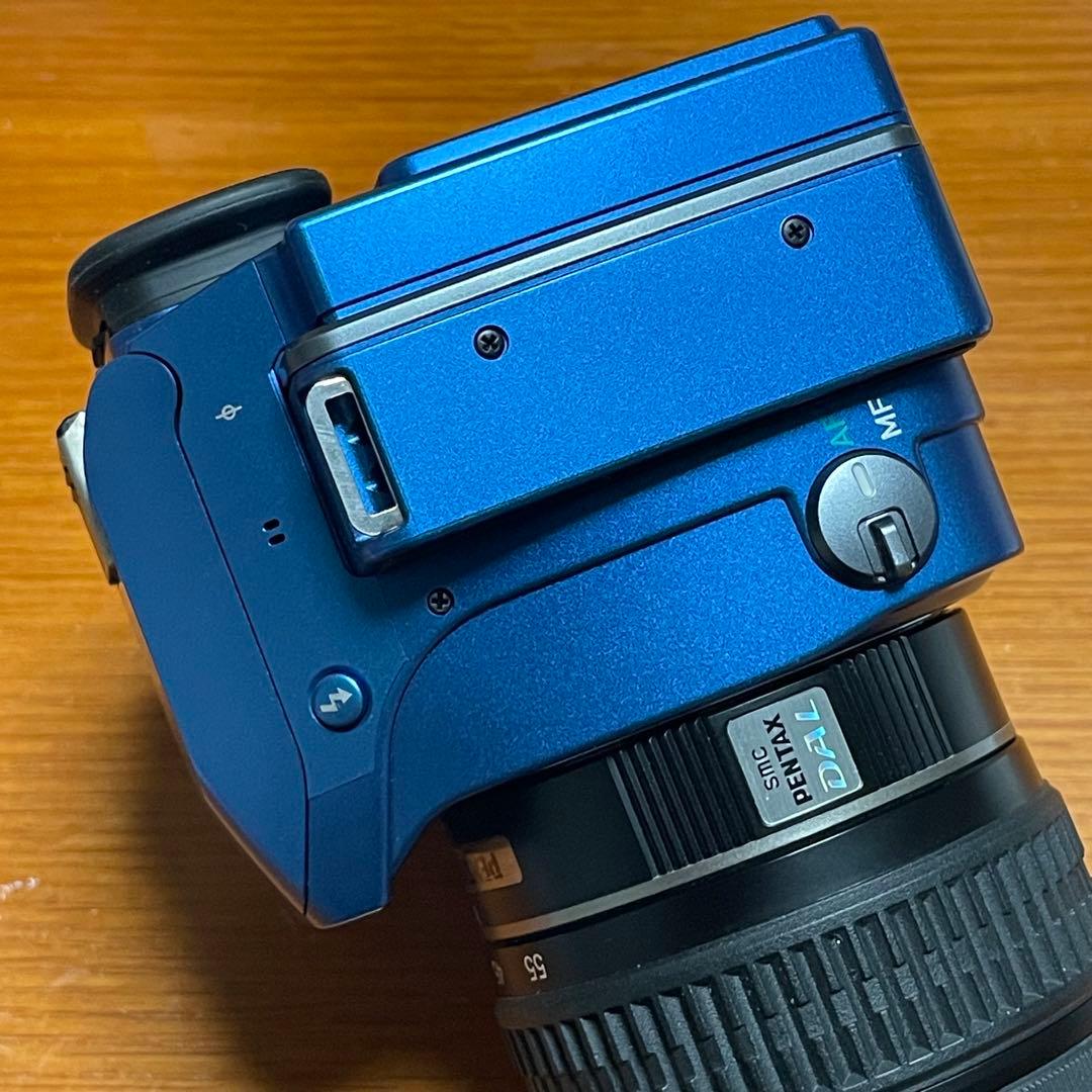 ペンタックス PENTAX K-S1 レンズキット ブルー 実用良品