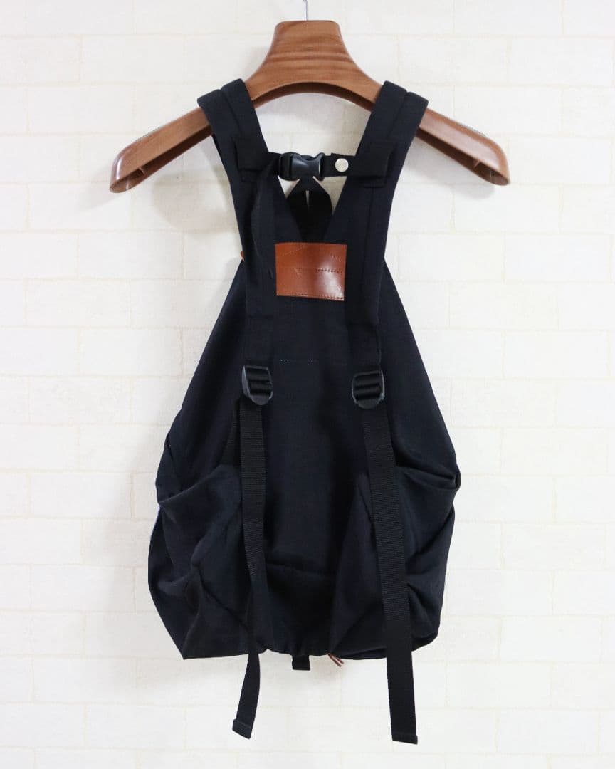 未使用 GO TO HOLLYWOOD ナイロンワッペンディパック【ブラック】