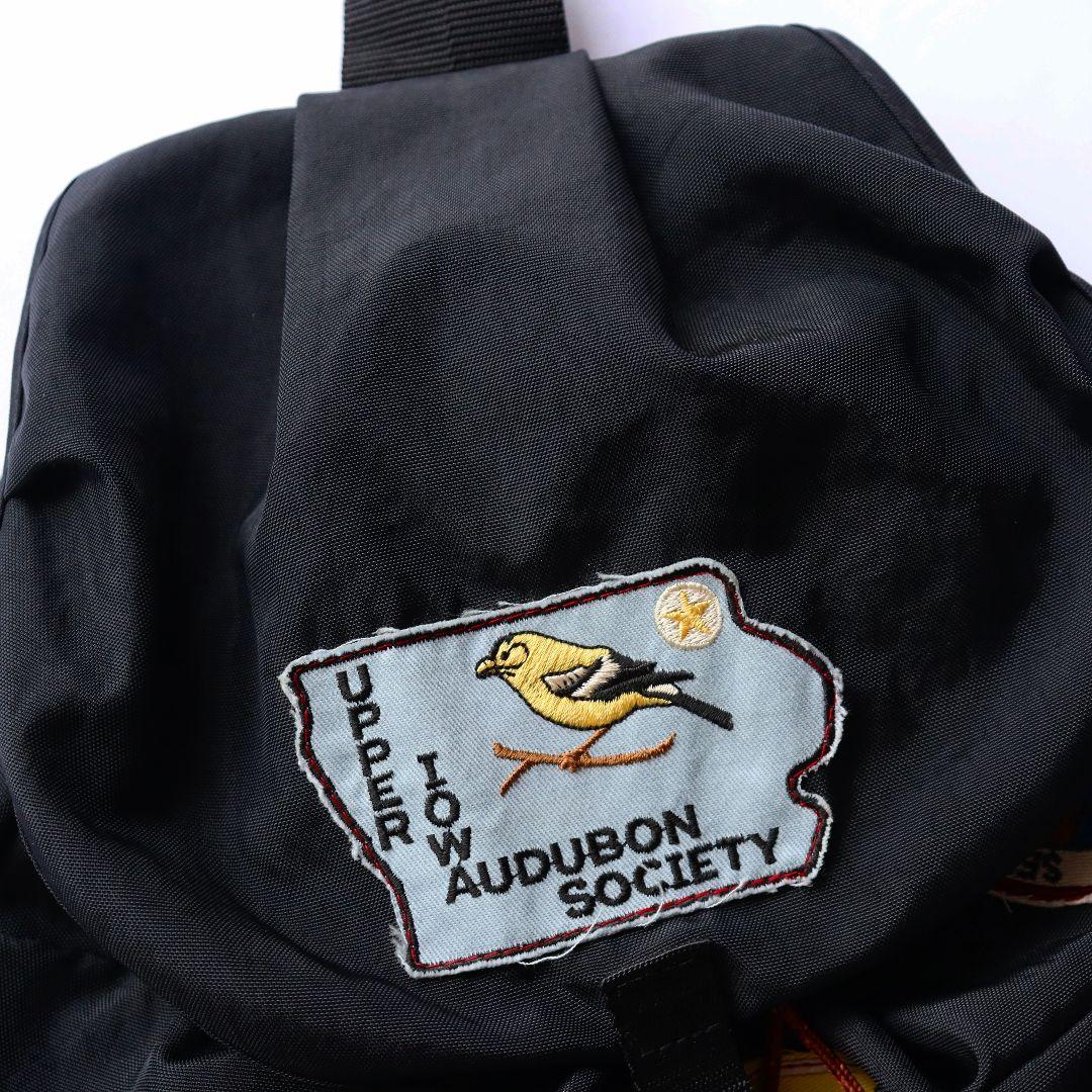 未使用 GO TO HOLLYWOOD ナイロンワッペンディパック【ブラック】