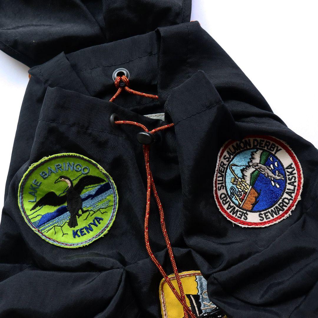 未使用 GO TO HOLLYWOOD ナイロンワッペンディパック【ブラック】