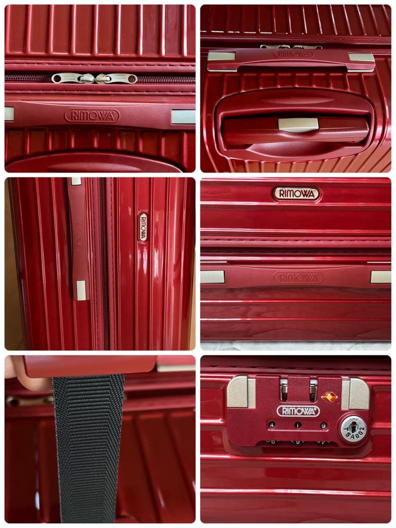 RIMOWA リモワ 並行輸入品　デラックス 104L オリエンタルレッド