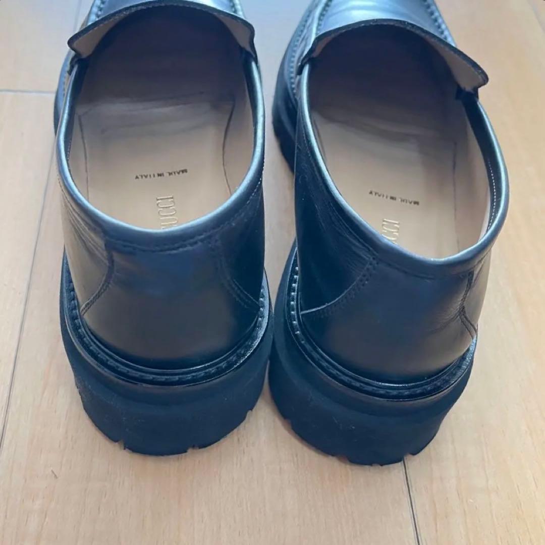 ⭐︎PASCUCCI パスクッチ⭐︎ローファー 黒　38（24.5位）