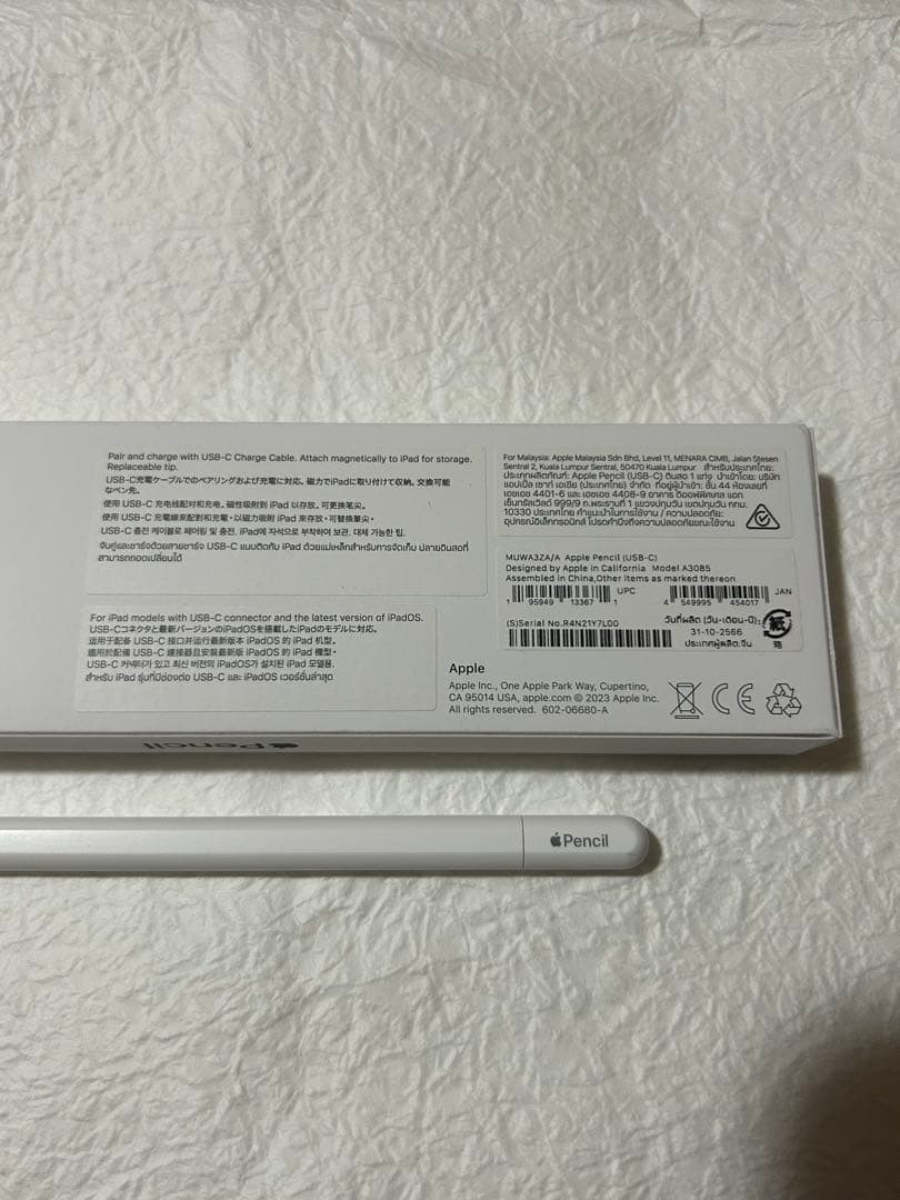 Apple Pencil (USB-C)ホワイト