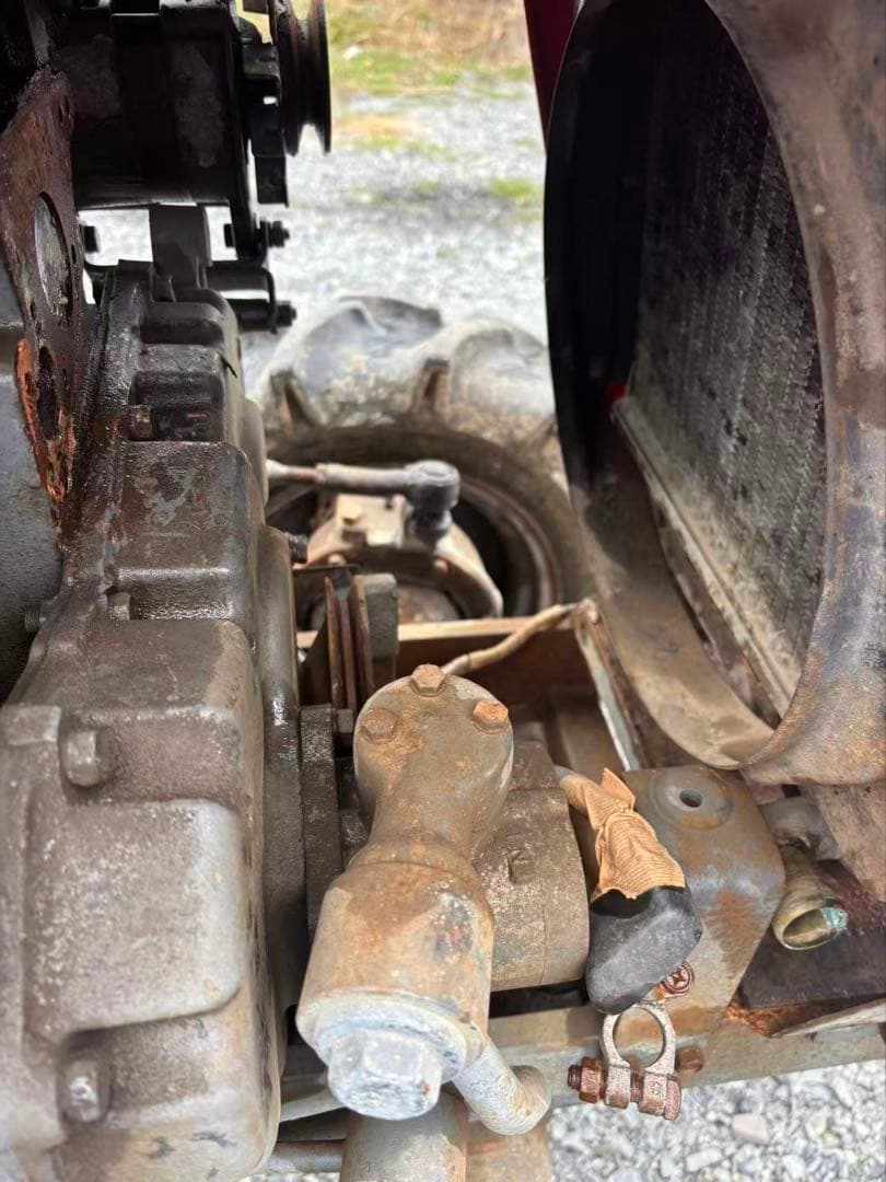 SHIBAURA SD1840赤いトラクター 茨城县引き取り 限定