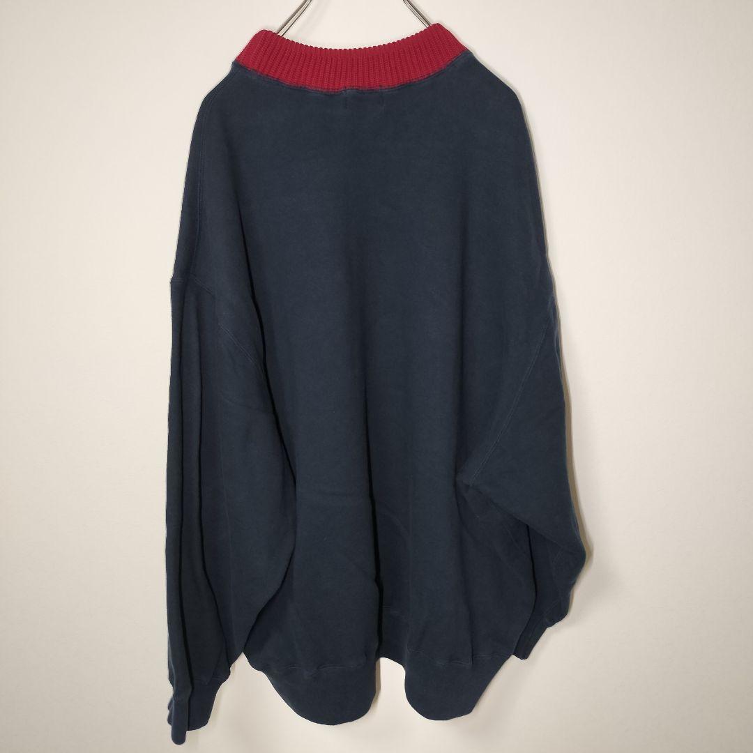 kolor カラー オーバーサイズ 切替モッズネック ニットスウェット XL相当