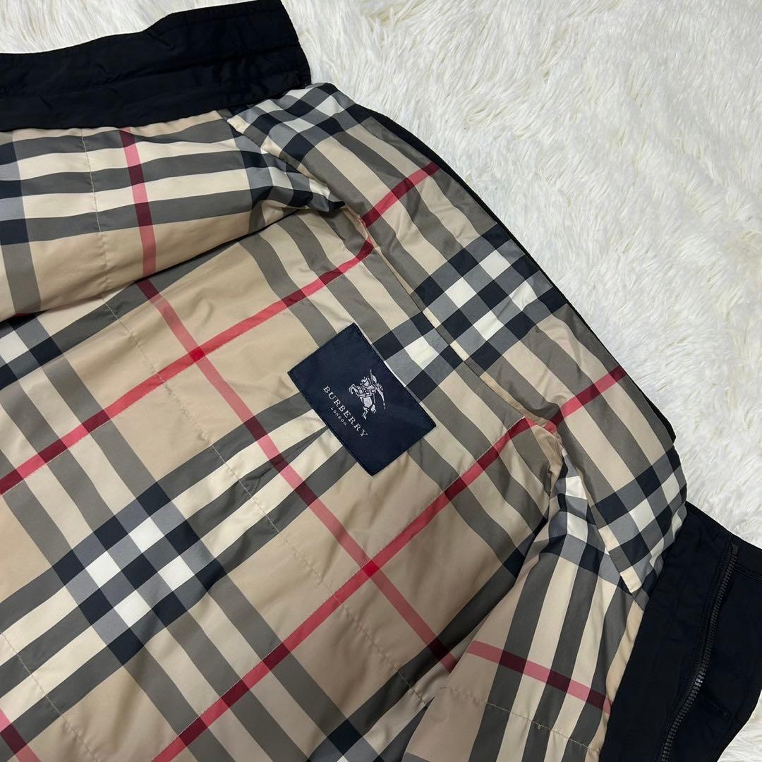 【極美品/L】バーバリーロンドン ダウンコート ダウンライナー メガノバチェック