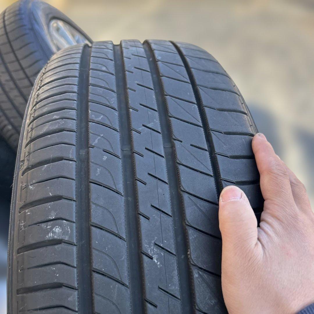 値下げ可能バリ山17インチクラウン200系純正サマータイヤダンロップ