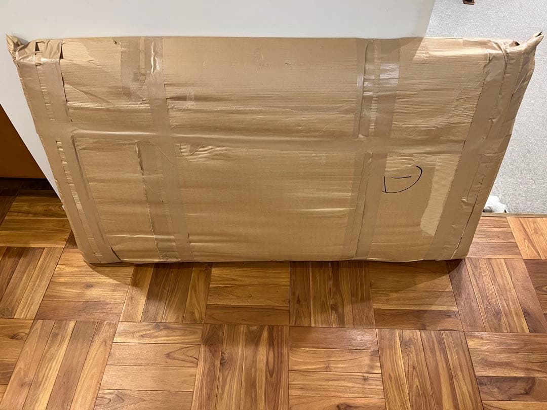 【廃番】無印こたつ　大　オーバル型　ローテーブル　タモ材