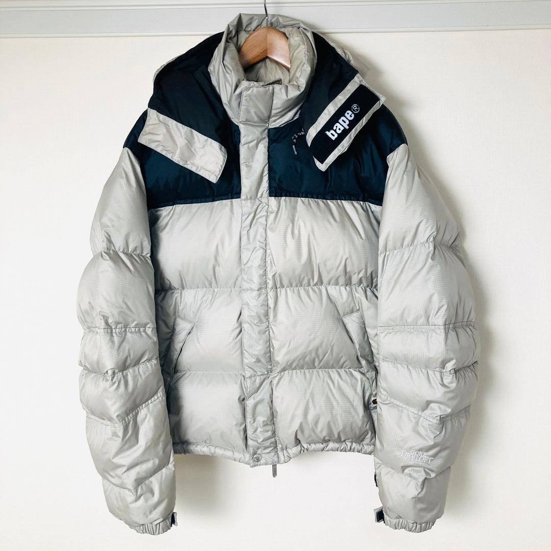 アベイシングエイプ ヌプシ型 ダウンジャケット Mサイズ