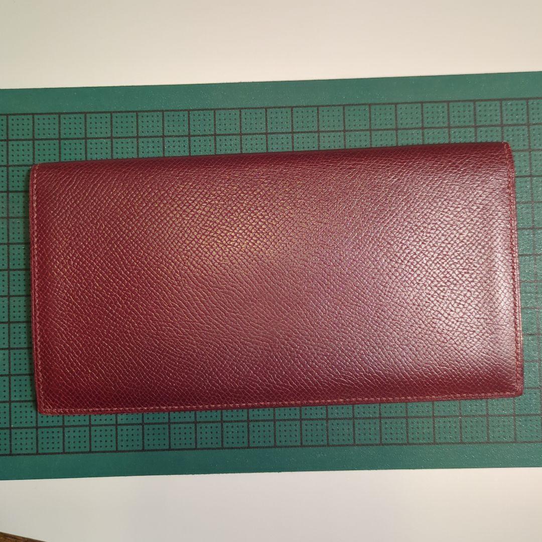 HERMES　エルメス　札入れ　MC2 フレミング　長財布　ボルドー