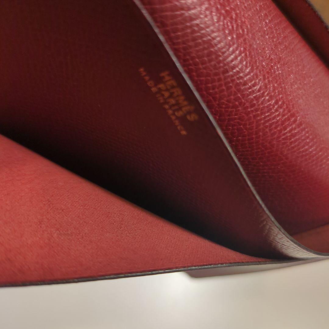 HERMES　エルメス　札入れ　MC2 フレミング　長財布　ボルドー