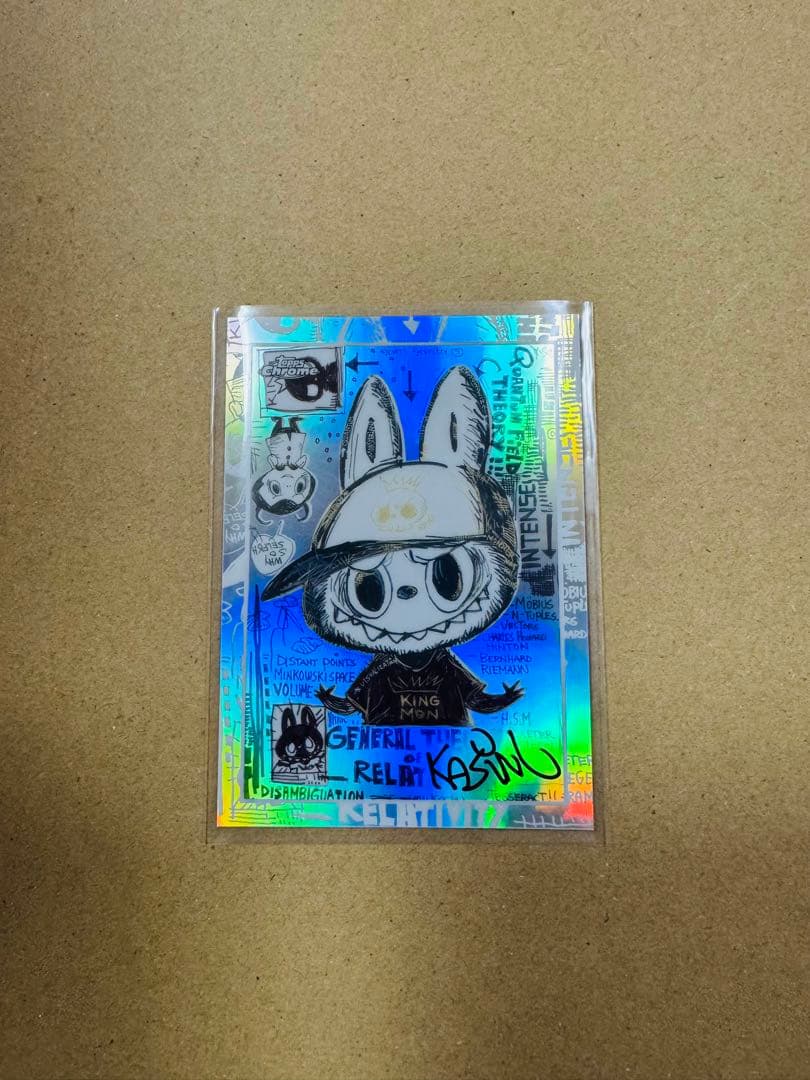 2025 Topps Chrome Labubu 箔サイン