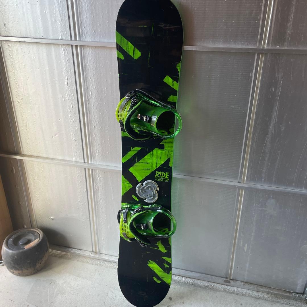 RIDE AGENDA 147 ハイブリッドロッカー　スノーボード　グラトリ