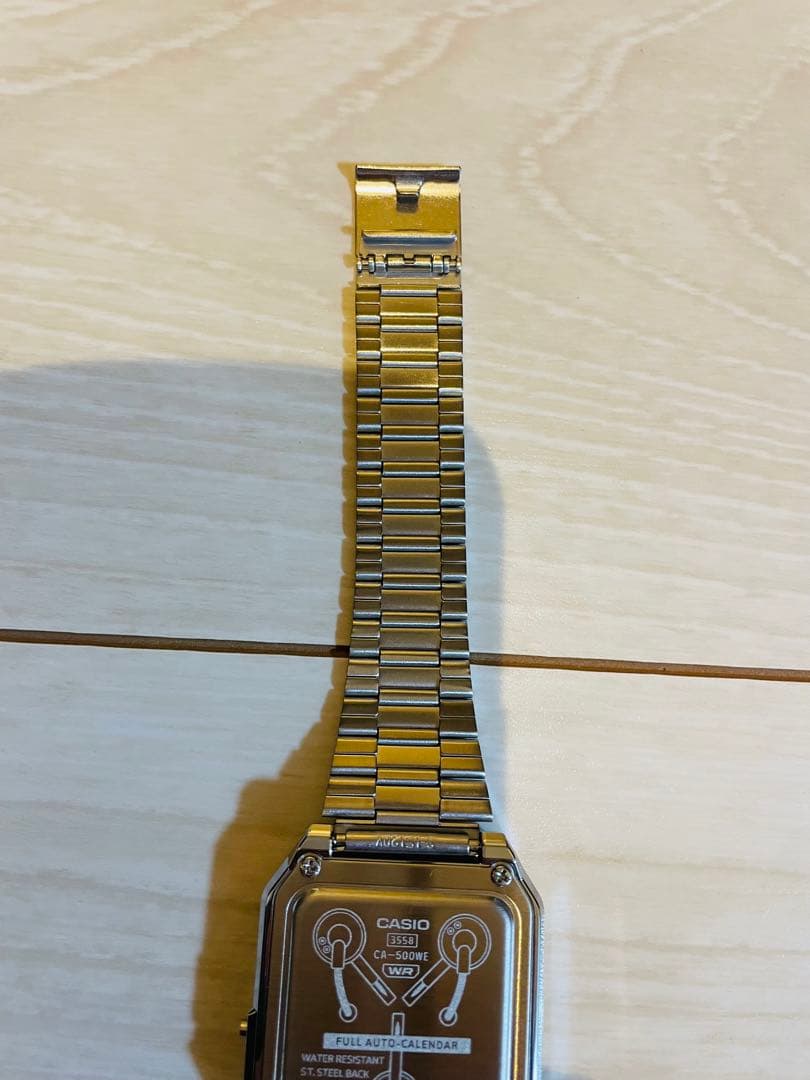 CASIOCA-500WEBF-1AJRバック・トゥ・ザ・フューチャー40周年