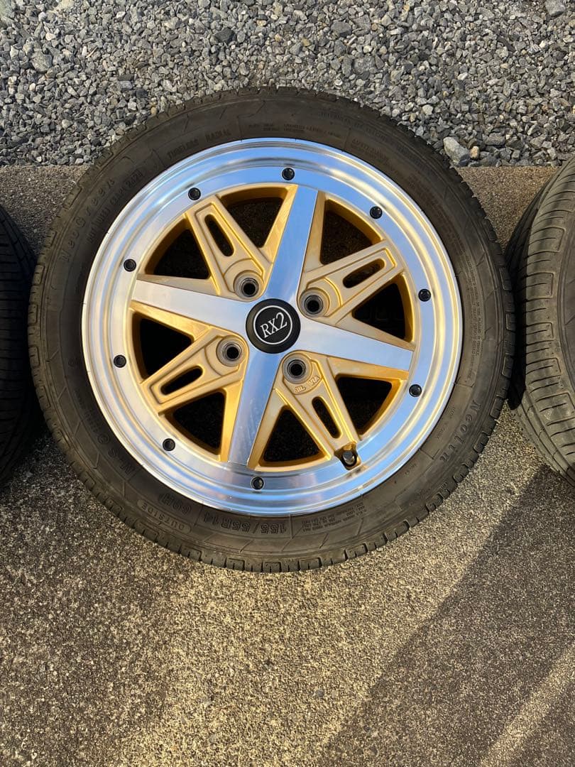 155/55R14 タイヤホイールセット